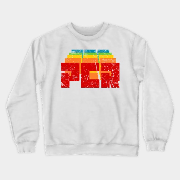 Retro PCR Crewneck Sweatshirt by StopperSaysDsgn